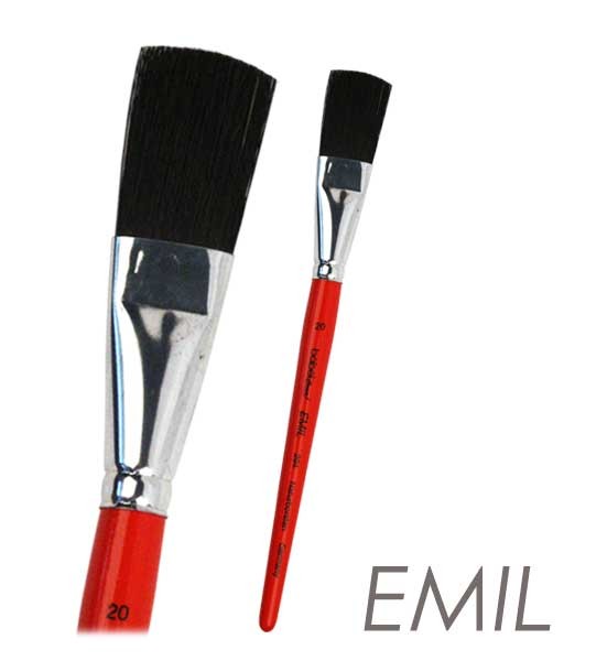 Universalpinsel EMIL - Emaillelackpinsel, Ausbesserungspinsel, Hobbypinsel